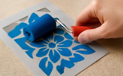 Creative Ideas for Using a Fabric Paint Roller Stencil to Transform Your Textiles