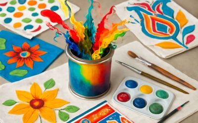 Creative Ideas for Using a Fabric Paint Can to Transform Your Textiles