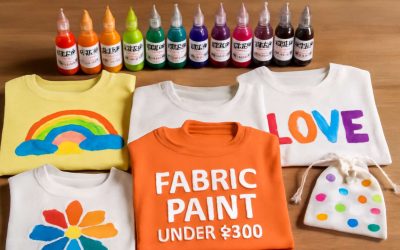 Best Fabric Paint Under ₹ 500: Vibrant Colors for Creative Fashion & Home Decor