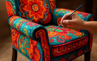 Transform Your Furniture with Creative and Durable Fabric Paint Upholstery Ideas