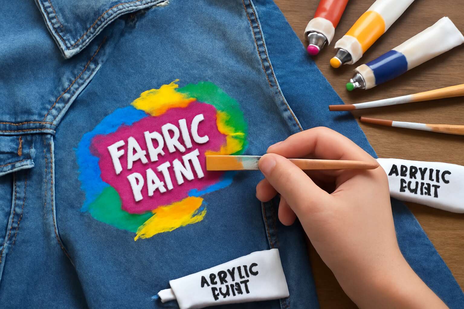 Are Fabric Paint and Acrylic Paint the Same? Discover the Key ...