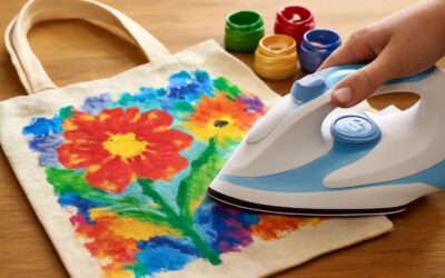 Pro Tips: how to lock in fabric paint for long-lasting color.