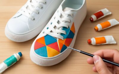 Refresh sneakers with fabric paint for shoes: bold, lasting color at your feet.